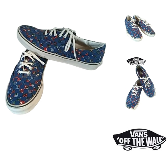 VANS ERA 59 LIBERTY FLORA/CHECKER "RARE" SNEAKERS - Picture 5 of 5